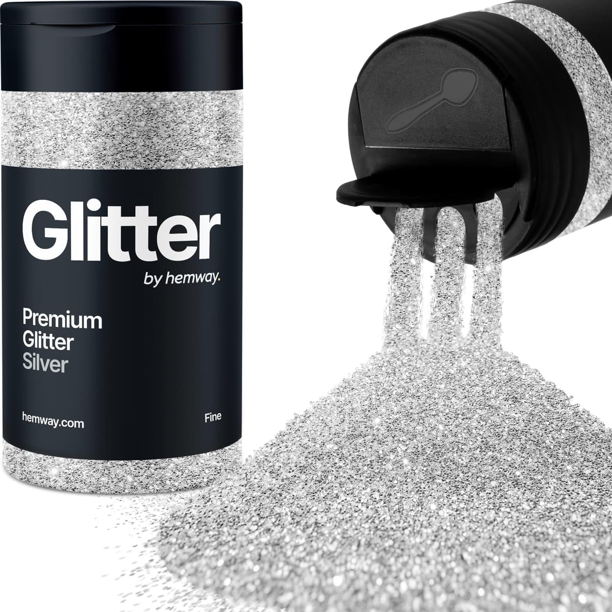 Light Rose Gold Glitter Shaker, 130g Ultrafine Glitter, Crafts 1/128" Metallic Flake Light Rose Gold Sequins, Resin & Epoxy Crafts, Decorating, Halloween, Christmas Nail, Face, Hemway — view 74