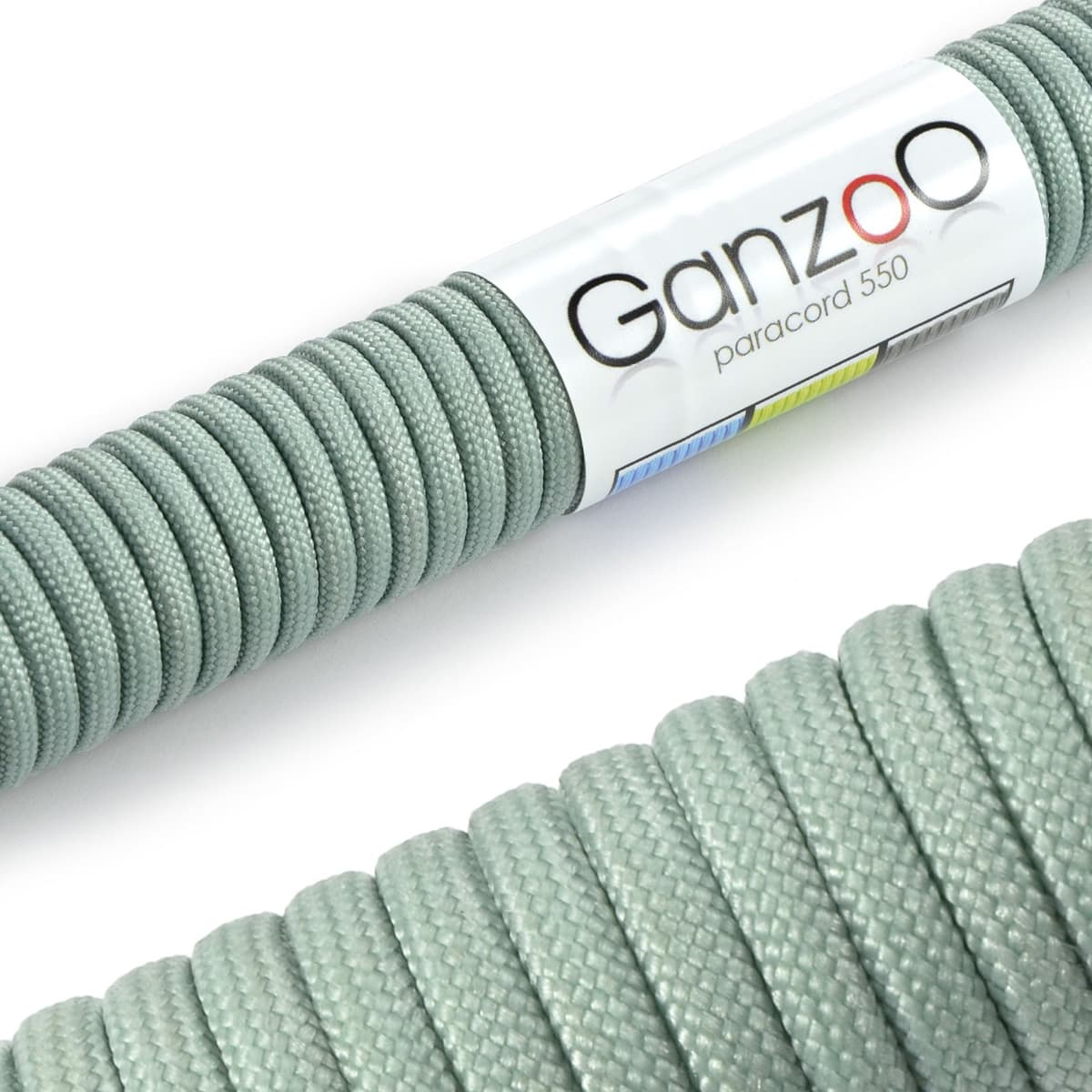 Ganzoo Paracord 550, Cuerda de 4 mm, 30 Metros, Poliéster, Tipo 3-7 Hilos Interiores, Correa de Perro Collar Pulsera, Camping Supervivencia y Cuerda Multiusos, Verde Oscuro — view 35