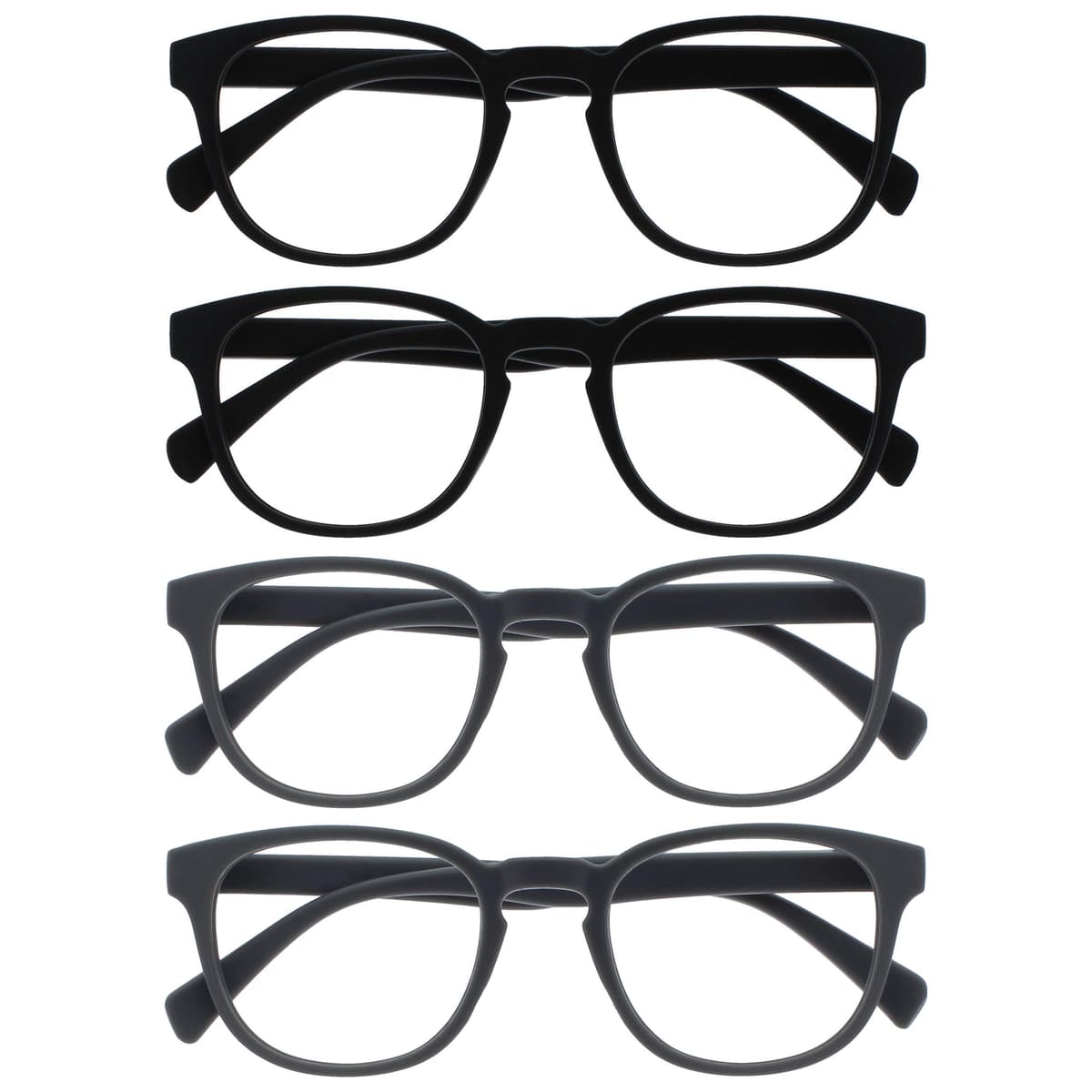 OPULIZE Pop Gafas de Lectura Pack de 5 Redondas Violeta — view 20