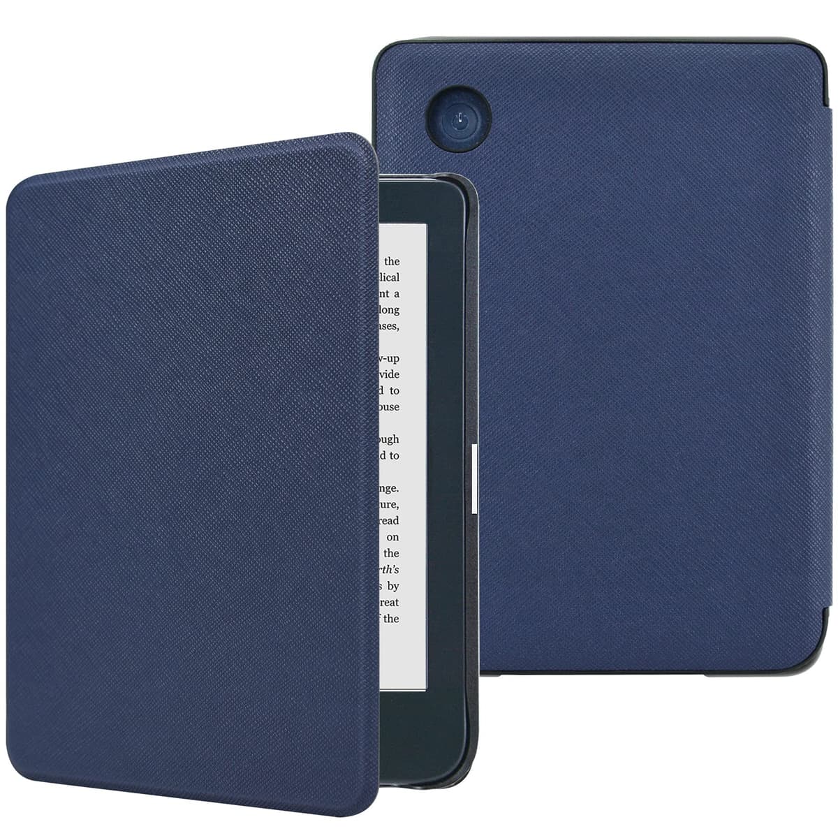 DMluna Funda para Kobo Clara Colour/BW/ 2E, Tolino Shine Colour/Shine 5/4, Cubierta de Cuero PU Premium, Auto Sleep/Wake, Delgada y Ligera, Ajuste Preciso, Verde Agave — view 16