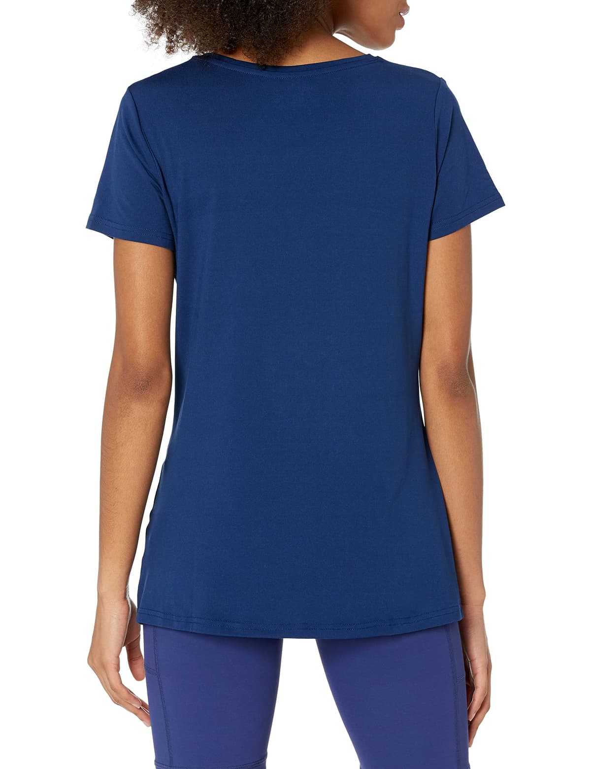 Amazon Essentials Mujer Camiseta Elástica de Secado Rápido, Manga Corta y Cuello en V (Hay Tallas Grandes) — view 3