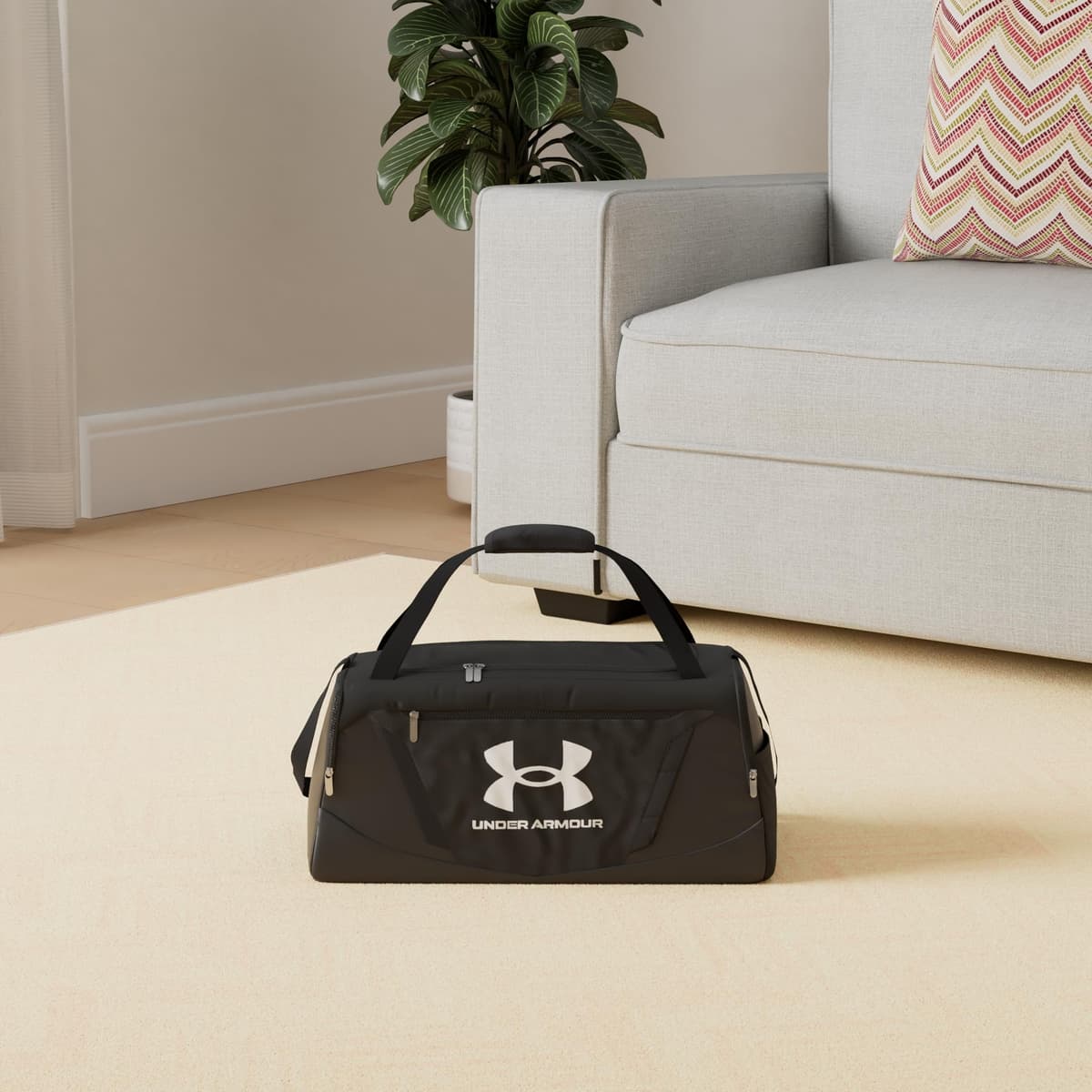 Under Armour Men's 58L Undeniable Medium Duffle Bag, Black — view 4
