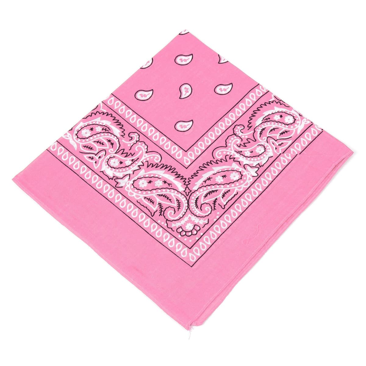Boolavard 100% Cotton 1pcs, 6pcs or 12pcs Pack Bandanas with Original Paisley Pattern Colour of Choice Headwear/Hair