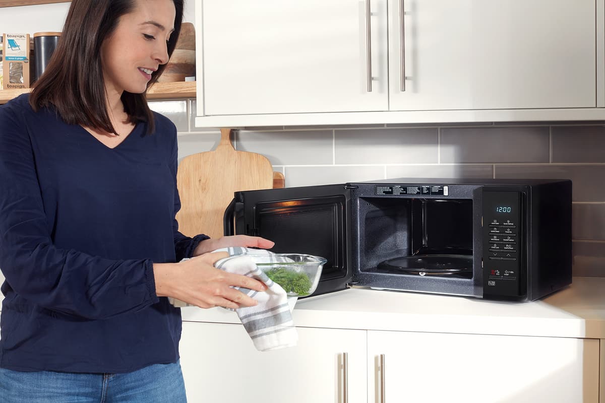 Samsung MS23K3513AK Solo Microwave, 23 Litre, Black — view 4