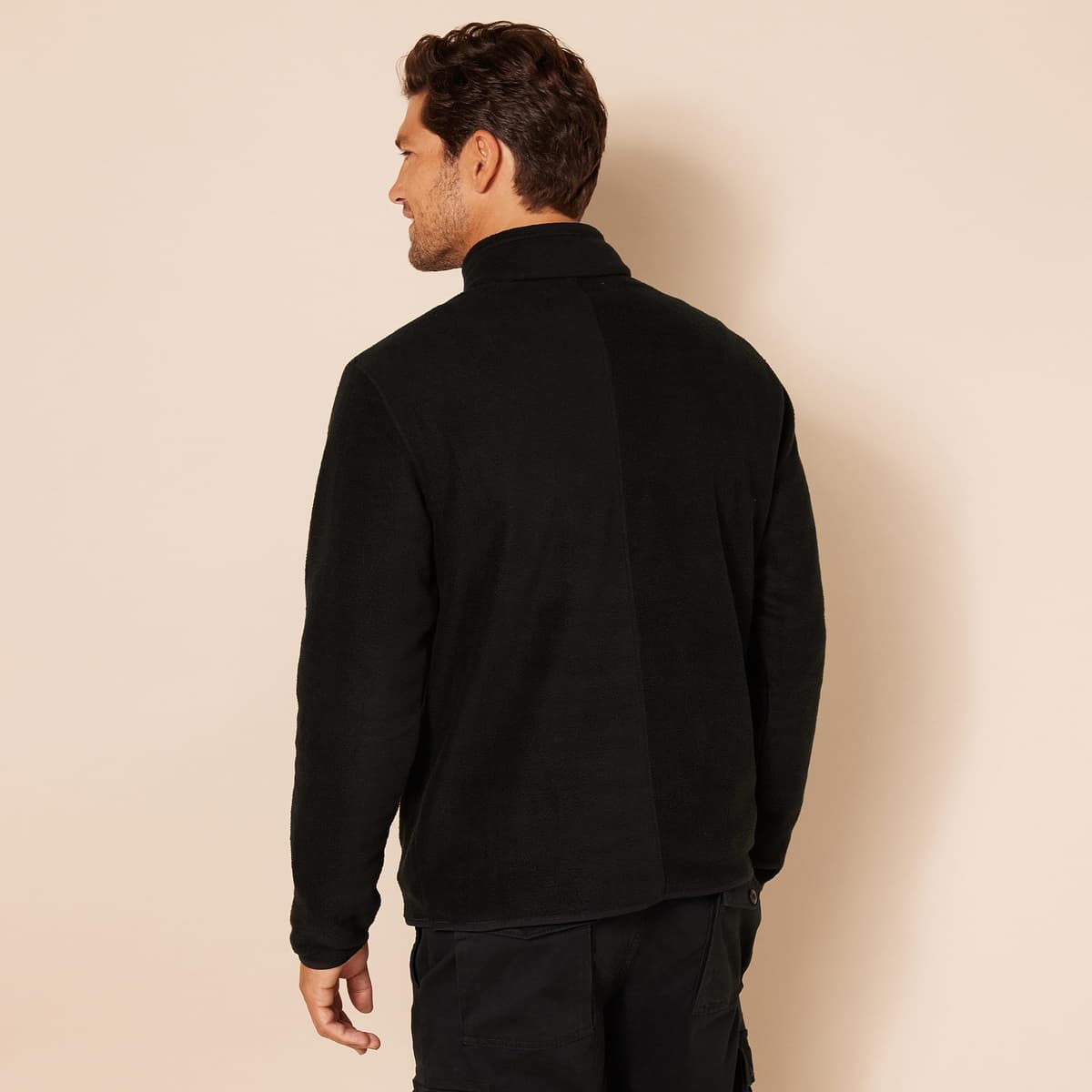 Amazon Essentials Hombre Chaqueta de Forro Polar con Cremallera de un Cuarto — view 2