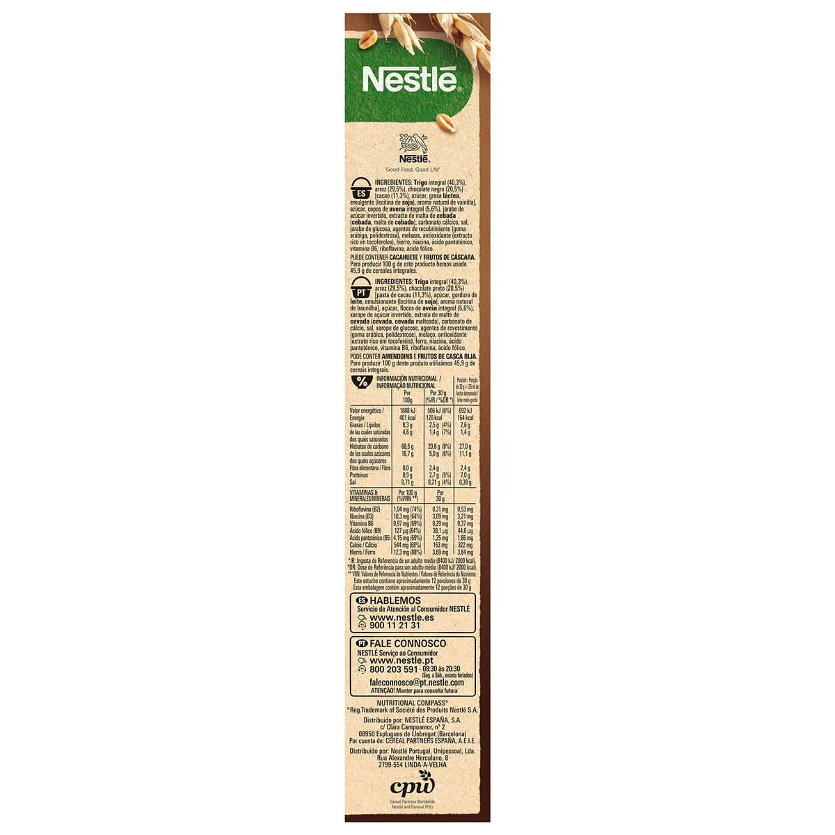 Cereales Nestlé Fitness Chocolate Negro - 1 paquete de 375 g — view 2