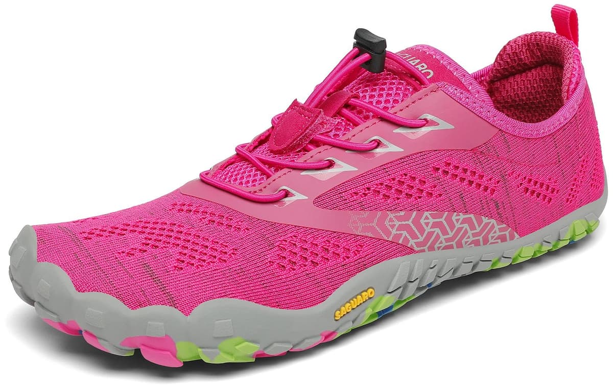 SAGUARO Versátil Minimalistas Zapatillas Ligeras Flexibles para Exterior Interior - Gym Asfalto Playa Montaña, Unisex-Adulto — view 14