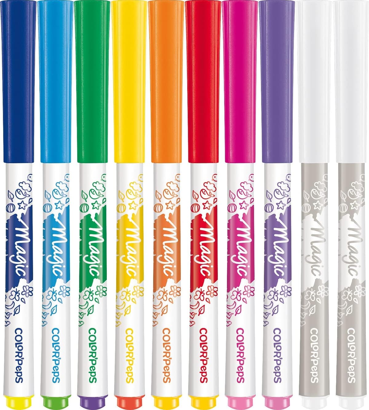 Maped Color'Peps 'Magic' - Colour Reveal Felt Tip Pens (Pack of 10), 844612 — view 3