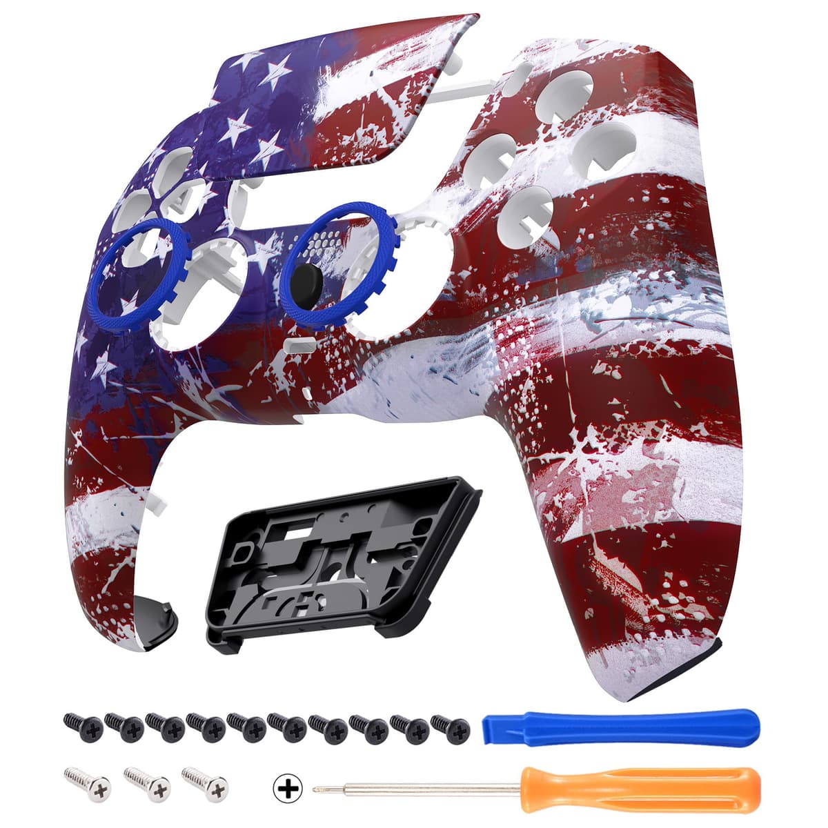 eXtremeRate Luna Rediseñado Carcasa Frontal con Panel Táctil Compatible con ps5 BDM-010 BDM-020 BDM-030 BDM-040 Carcasa Delantera Placa Frontal Funda Portectora Compatible con ps5(Efectivo de $100) — view 52