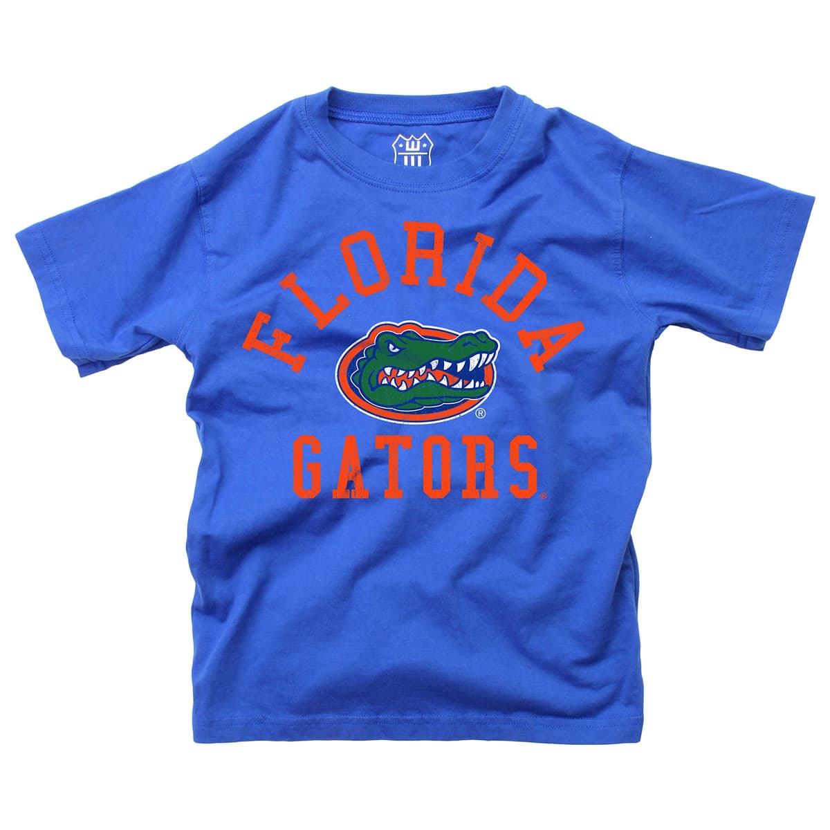 Wes and Willy NCAA Kids S/S Organic Cotton Tee Shirt, Florida Gators, Blue Moon, 4T