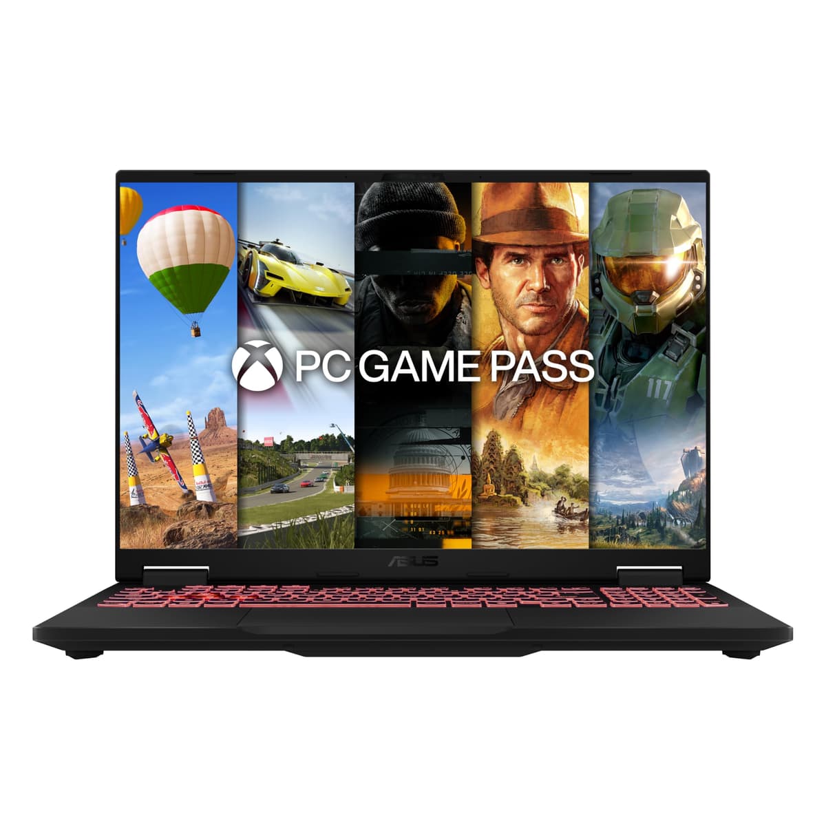 ASUS TUF Gaming A16 FA608PM 16.0" WUXGA 165Hz Gaming Laptop (AMD Ryzen 9-7940HX, NVIDIA GeForce RTX 5070 Graphics, 32GB RAM, 1TB PCIe SSD, 3 Month Xbox Game Pass, Windows 11) — view 2