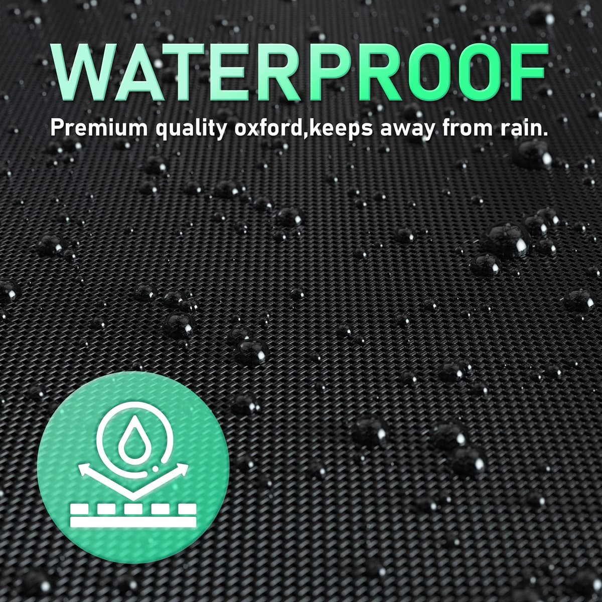 BBQ Cover,Barbecue Covers,BBQ Covers Waterproof Heavy Duty Large,Barbecue Cover,BBQ Covers-Oxford Fabric Waterproof, Windproof, Rip-Proof& UV Resistant (145x61x117CM) — view 5