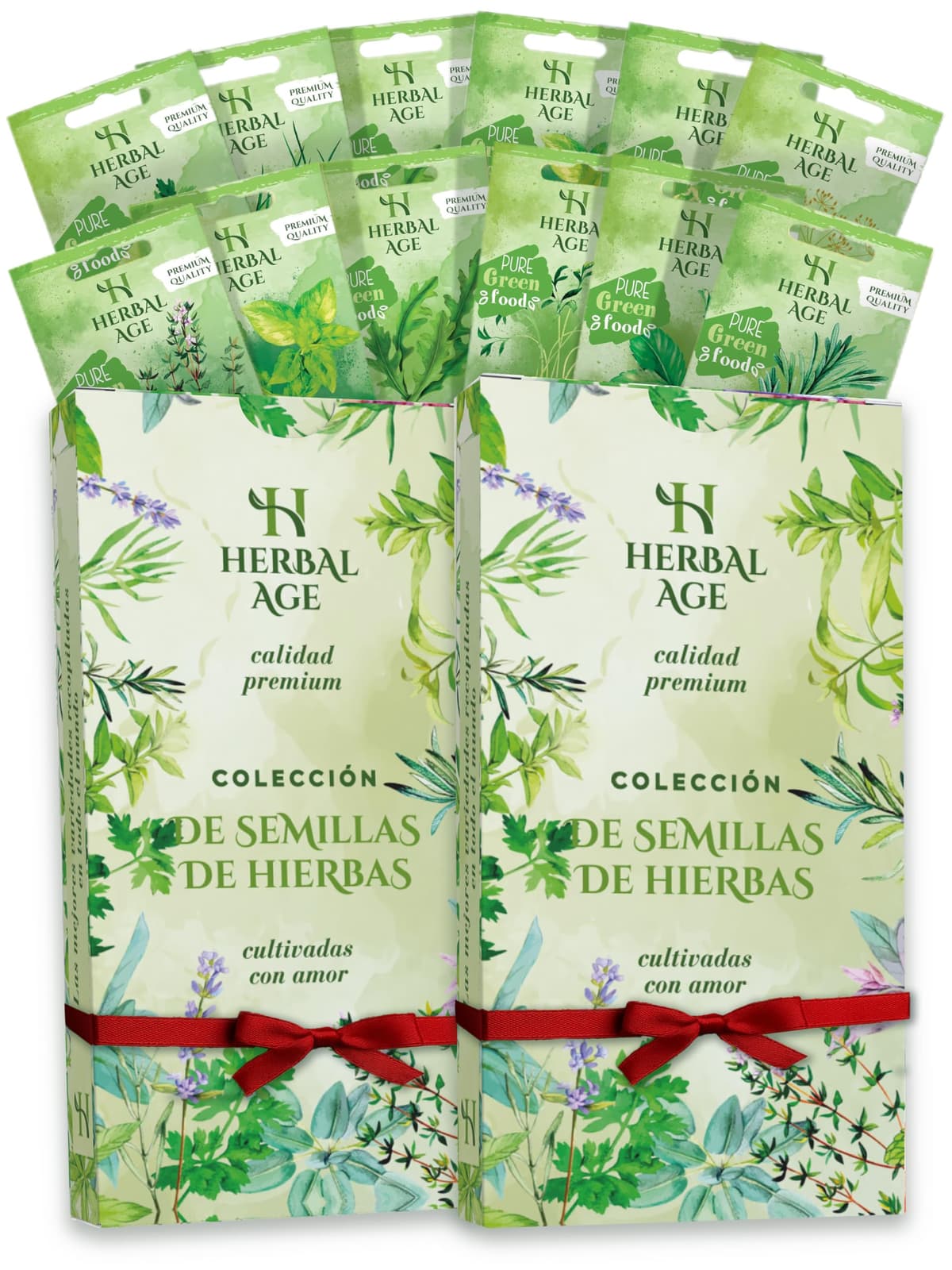 12 Variedades De Kit Plantas Aromáticas – 8700 Semillas Urbano Para Cultivar De Hierbas Frescas En Casa Interior, Jardin – Semillas Lechuga, Albahaca, Perejil – Regalos Originales Para Mujer y Hombre — view 12