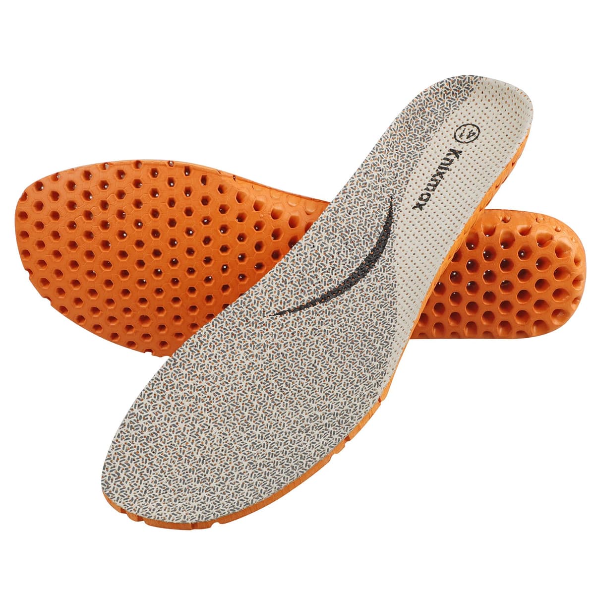 Knixmax Plantillas Deportivas para Hombre y Mujer,Plantillas de Soporte de Arco Transpirable,Cómodas y Amortiguación para Deportes,Correr,Caminar,Senderismo — view 4