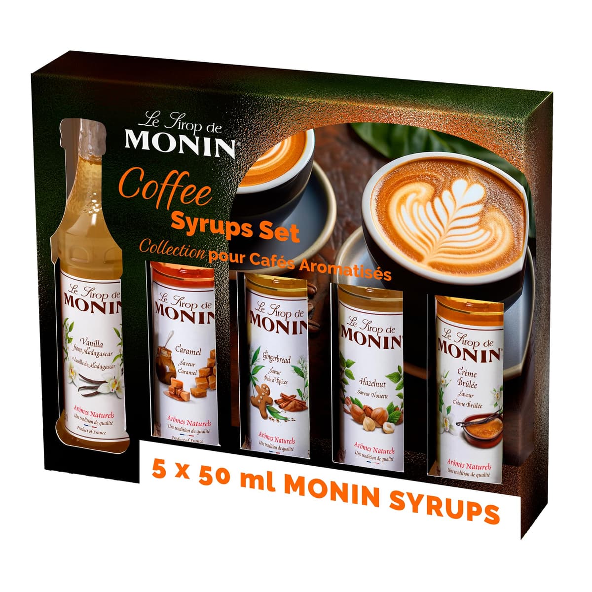 Monin Premium Vanilla Syrup 1L For Coffee And Cocktails. Vegan-Friendly, Allergen-Free, 100 Percent Natural Flavours And Colourings — view 42