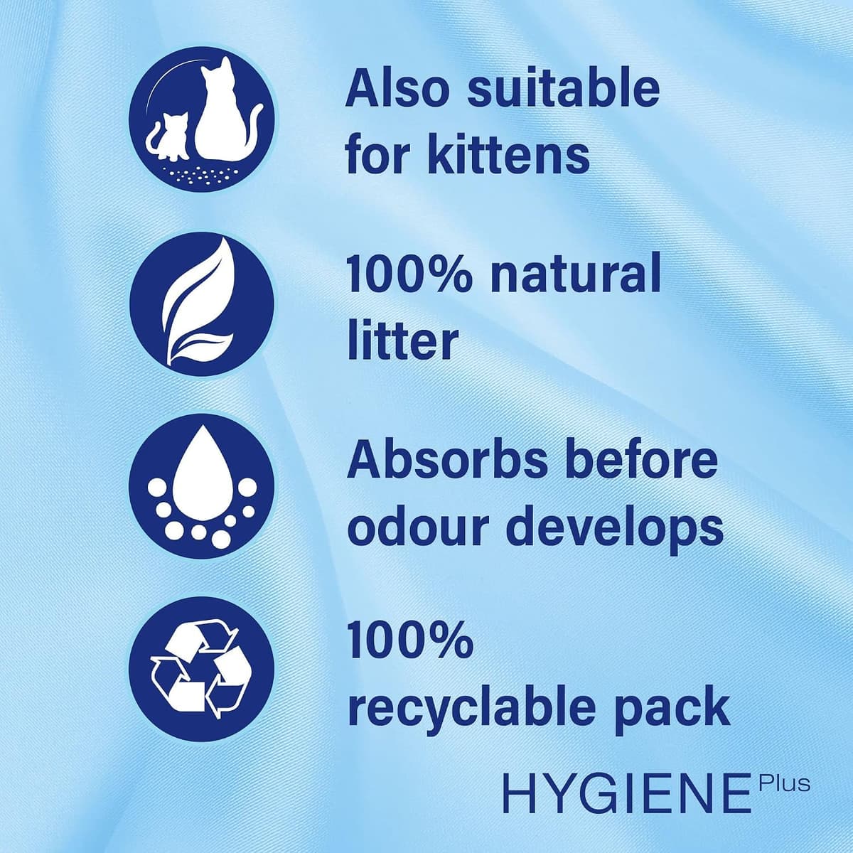 Catsan Hygiene Plus Cat Litter White, 20L — view 5