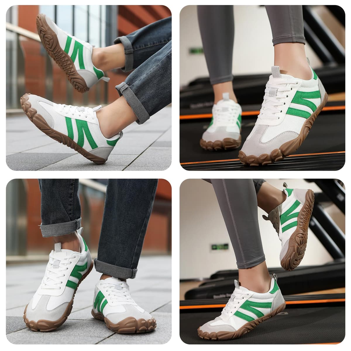 AONETIGER Zapatillas Barefoot Hombre Mujer Ligeras Zapatos Minimalista con Horma Ancha Transpirables Deporte Calzado Descalzo Exterior Interio Gr.36-47 EU — view 2