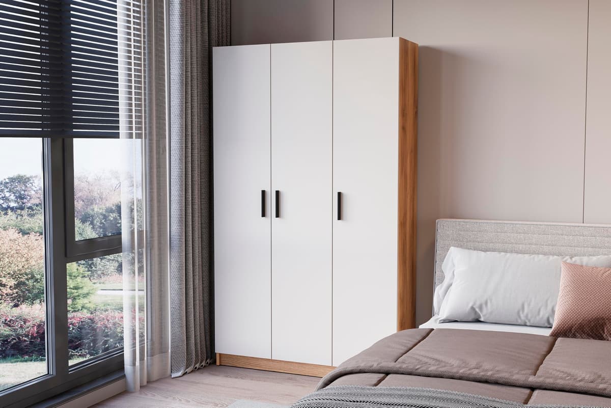 Shiito | Modelo Elba - Mueble Multiusos 3 Puertas | Acabado Mauvella-Beig — view 2