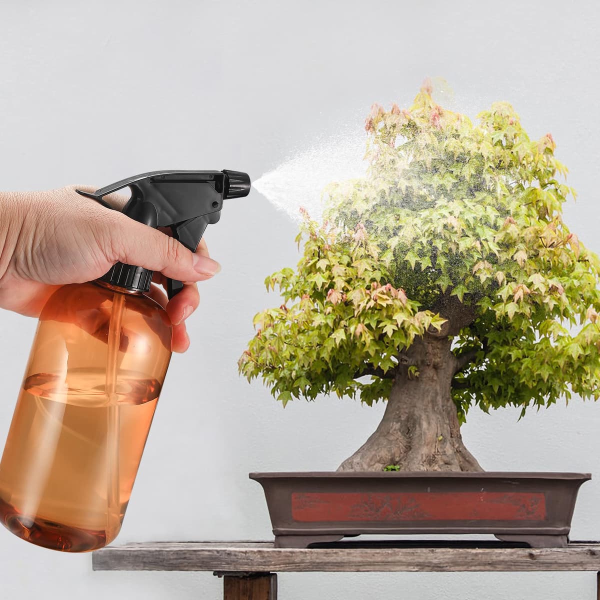 3 Piezas 500ml Botellas de Spray Vacías, Botellas de Spray Pulverizador, Botella de Aerosol de Plástico Reutilizable para Plantas Flores Jardín Peluquería Limpieza — view 5