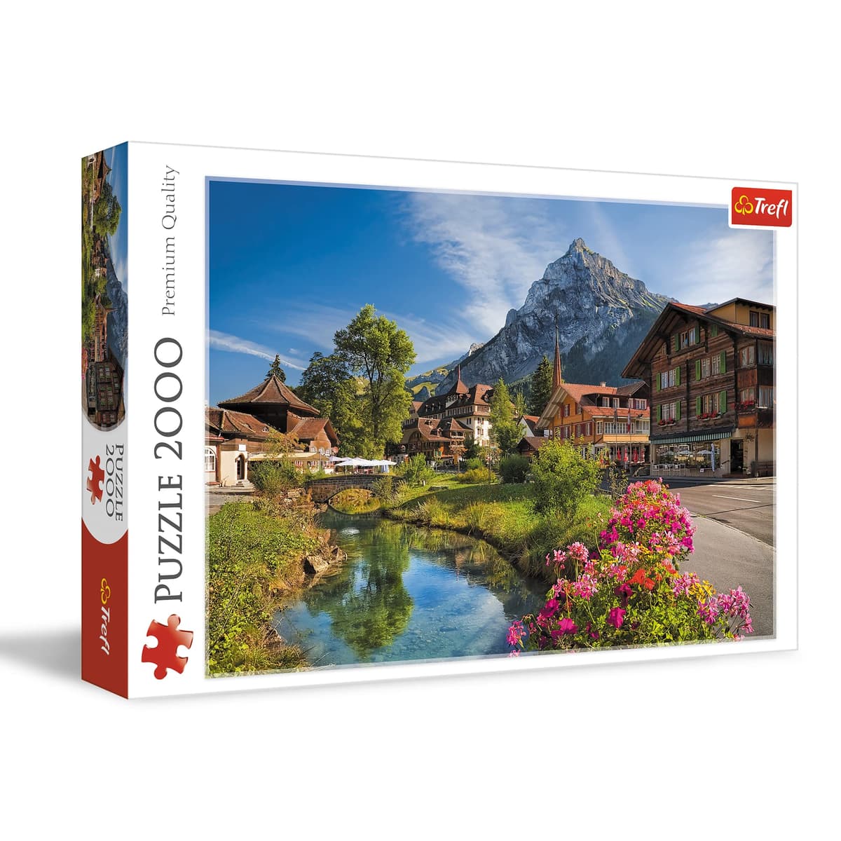 Trefl, Puzzle, Alpes en el Verano, de 2000 Piezas, Adultos y niños a Partir de 12 años