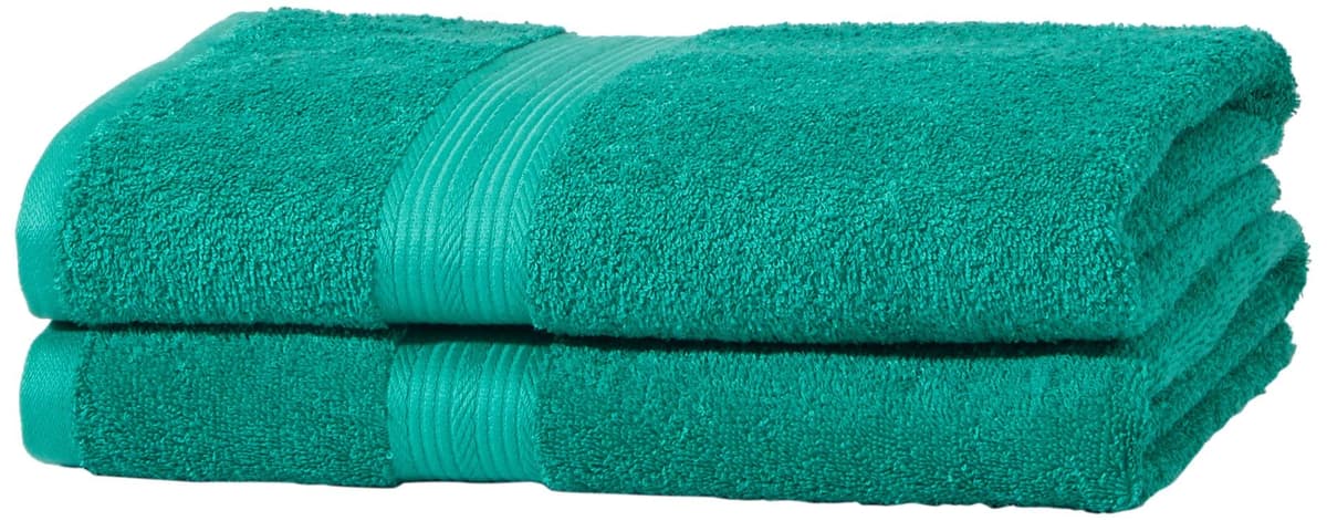 Amazon Basics Juego Toallas Baño Completo 100% Algodón 2 Toallas Baño + 2 Mano, Negro, Pack 4 Unidades — view 19