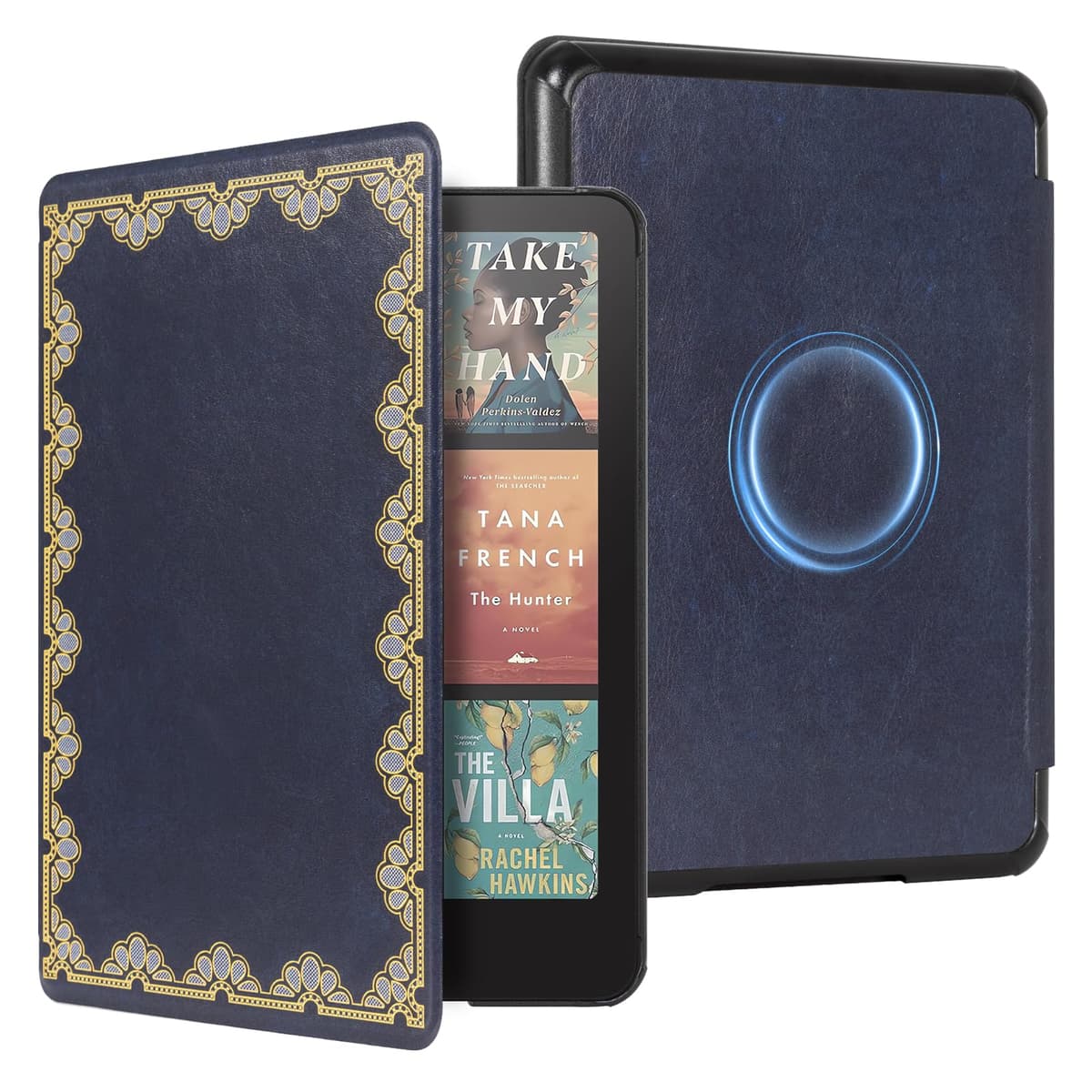 CoBak Case for All-New 7" Kindle Paperwhite(12th generation–2024)/Colorsoft Signature Edition(1st gen–2024)/Signature Edition(12th gen–2024) - PU Leather Cover with Auto Sleep/Wake, Jade — view 42