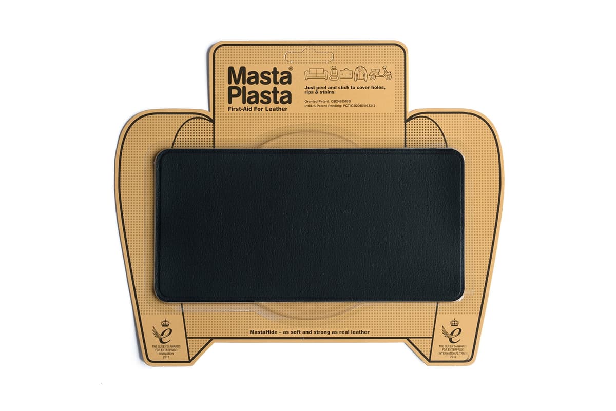 MastaPlasta Parche Autoadhesivo PREMIUM para Reparación Instantánea de Cuero y Otros Tejidos. MARFIL. 10cm x 6cm. Primeros Auxilios para sofás, Asientos de Coche, Bolsos, Chaquetas — view 12