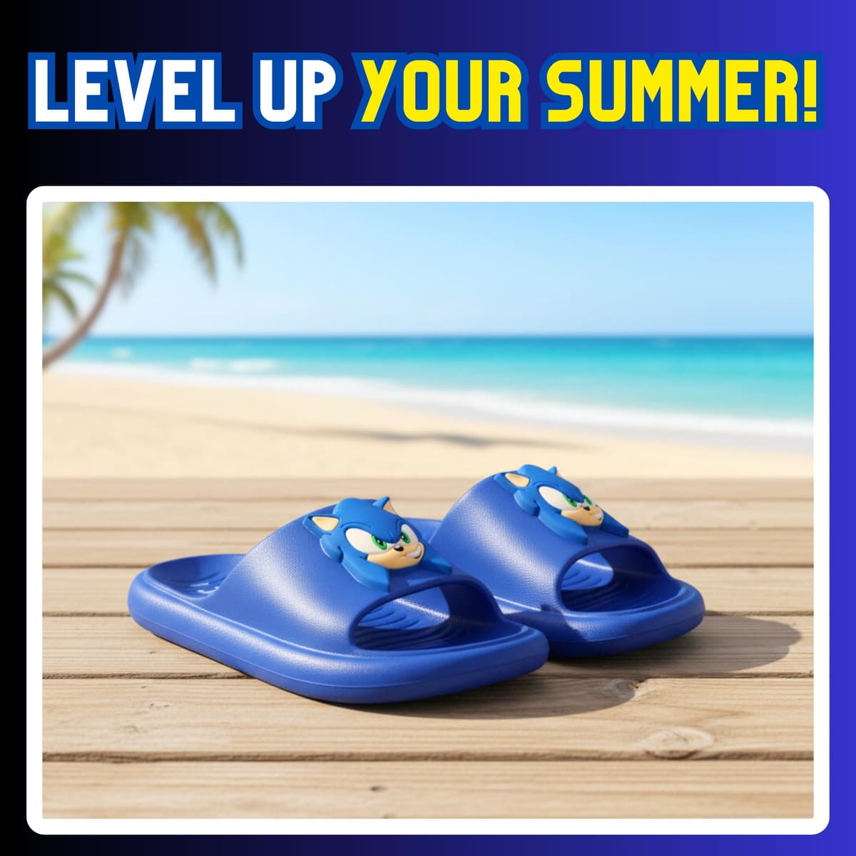 Sonic The Hedgehog Sandalias para Niños, Sandalias de Verano, Regalo Niños, Tallas EU 26 a 33 — view 8