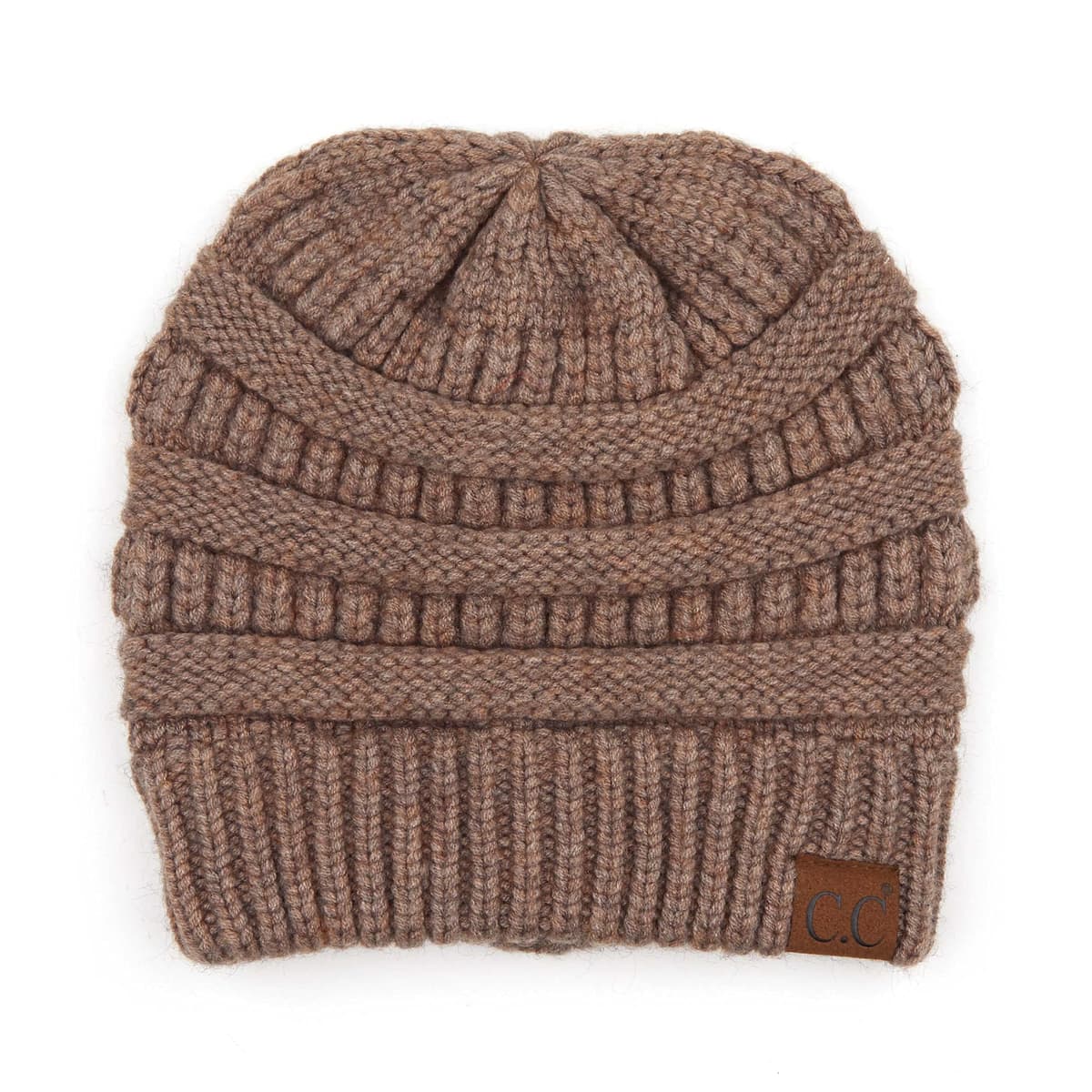 C.C Trendy Warm Chunky Soft Stretch Cable Knit Beanie Skully, Winter Mint, One Size — view 127