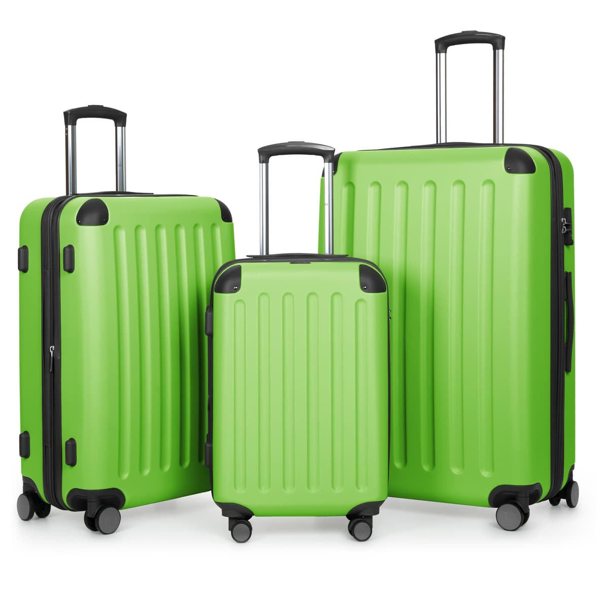 HAUPTSTADTKOFFER - Spree - Equipaje de Mano, Maleta rígida, Trolley expandible, 4 Ruedas Dobles, TSA, 55 cm, 42 litros, Blanco — view 62