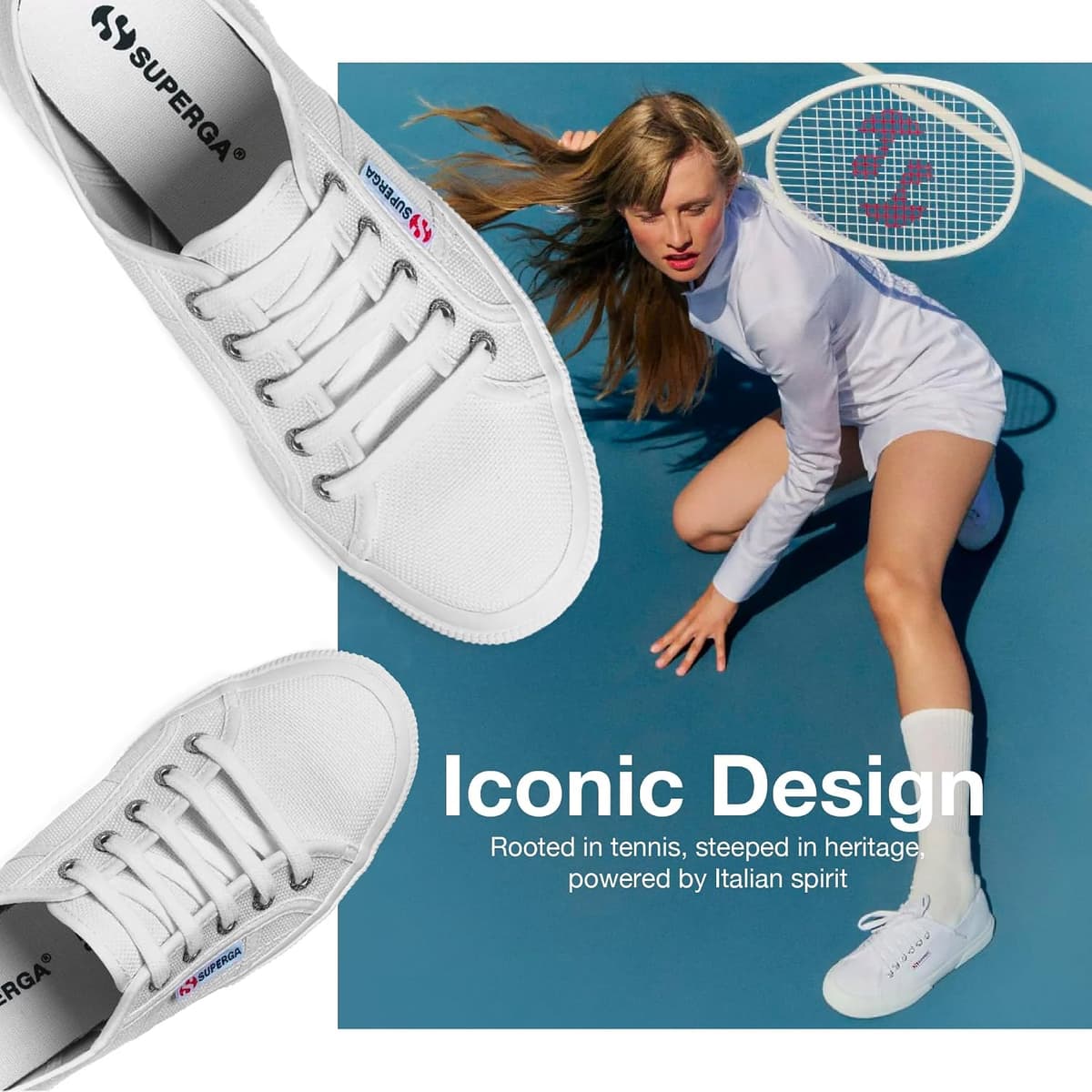 Superga Unisex Cotu Classic Trainers Trainers — view 5