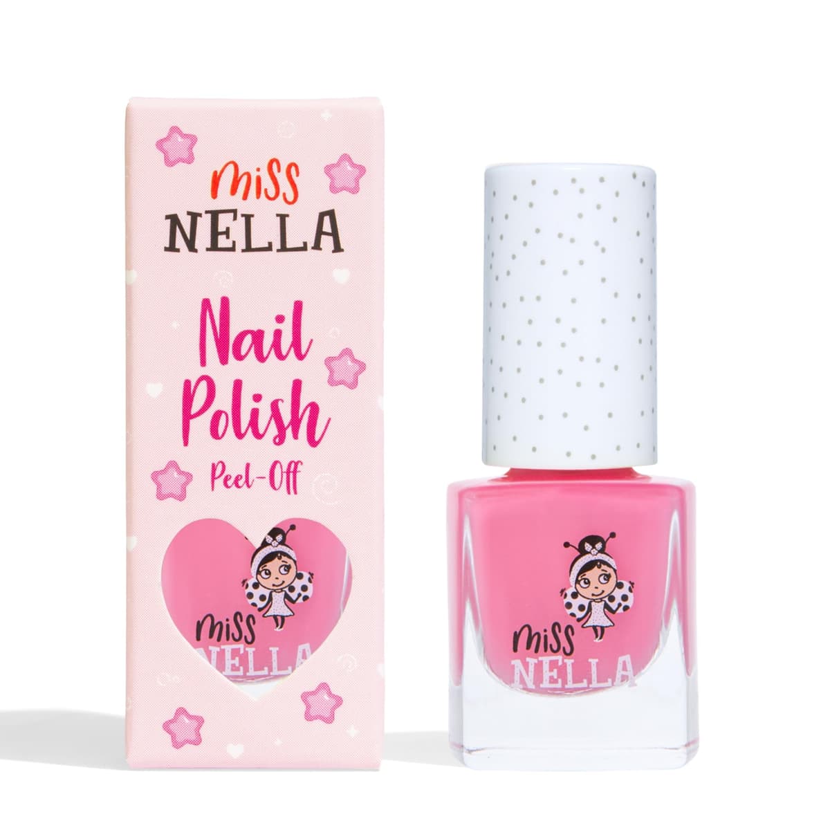 Miss Nella BLUEBERRY SMOOTHIE- Esmalte de uñas especial morada con brillantina para niños, con fórmula despegable, a base de agua y sin olor — view 13