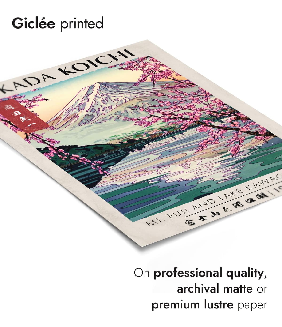 Spring In Arashiyama Japanese Woodblock Print, Modern Poster Japan Wall Art Exhibition Ukiyo-E Home Decor, Archival Matte, A4 (Print Only) - 29.7x21cm — view 33