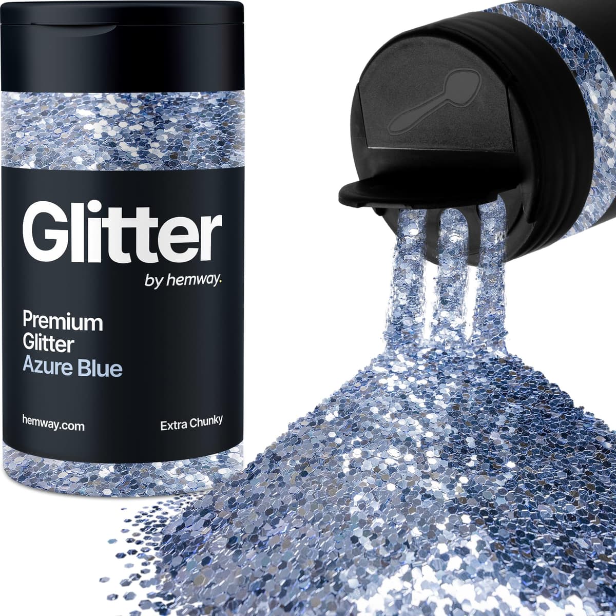 Light Rose Gold Glitter Shaker, 130g Ultrafine Glitter, Crafts 1/128" Metallic Flake Light Rose Gold Sequins, Resin & Epoxy Crafts, Decorating, Halloween, Christmas Nail, Face, Hemway — view 183