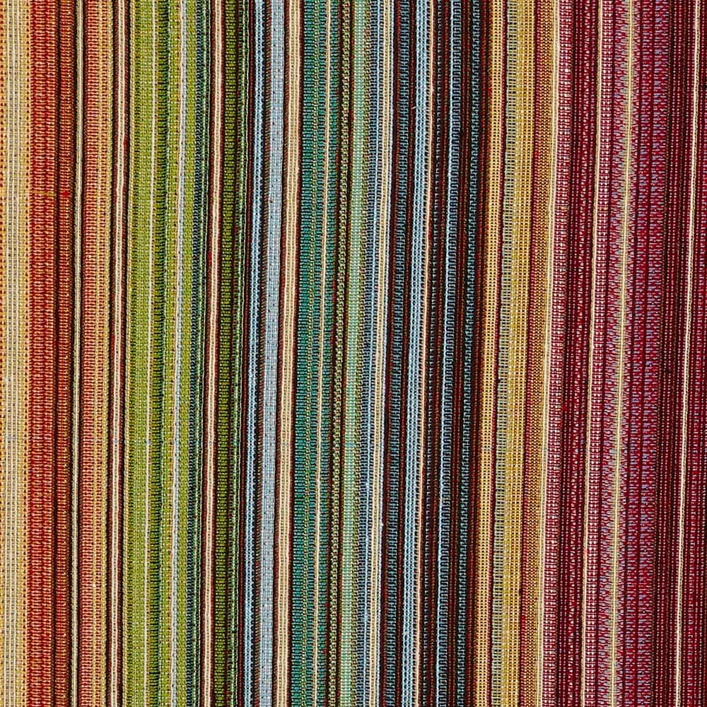Kt KILOtela - Tela Tapicería, Jacquard Gobelino, Tapizar Sillas, Cojines, Cabecero, Sofá, Resistente al Desgaste, 100 cm Largo x 280 cm Ancho, Rayas, Multicolor ─ 1 metro — view 2