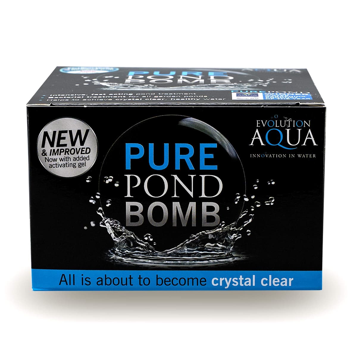 Evolution Aqua Pure Pond Bomb – for Crystal Clear Healthy Water, Treats up to 20,000 litres — view 3