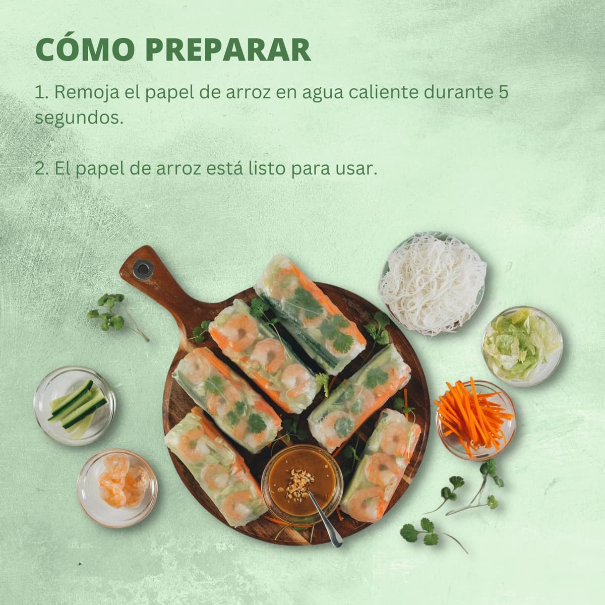 BAMBOO TREE Papel de Arroz 22 cm, Redondo (1 X 400 GR) — view 5