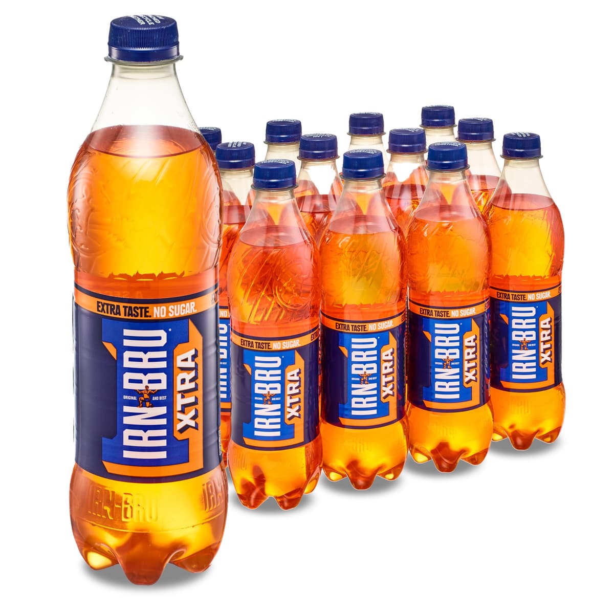 IRN-BRU Regular, 24 Pack Iconic Flavoured Fizzy Drinks Multipack Cans - 24 x 330ml Cans — view 14