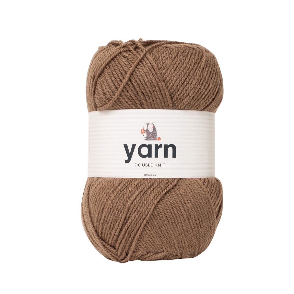 Korbond DK Beige Yarn - 100g Acrylic Wool - Lightweight, Hypoallergenic & Durable Double Knit Crochet Yarn Knitting Wool (290m Total) — view 104
