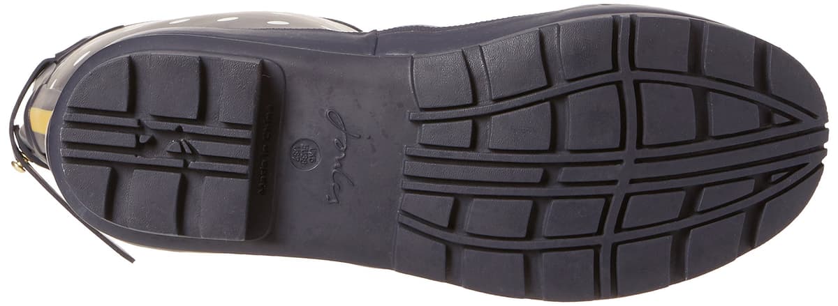 Joules Womens Welly Print With Adjustable Back Gusset - Black Metallic Bees — view 4