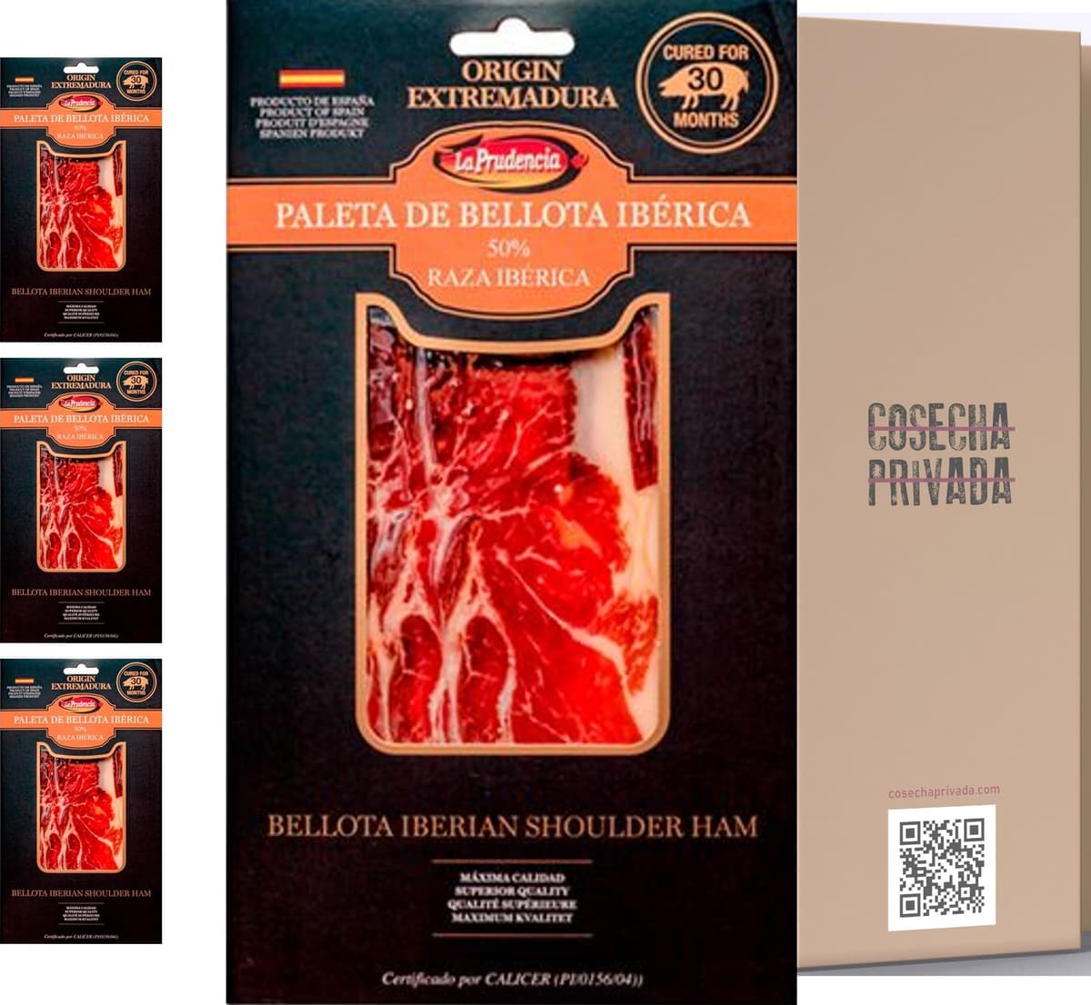 Joselito Sobre Paleta GR - Envío 24 h - Blíster Regalo del mejor Jamón del Mundo Loncheado - Enviado por Cosecha Privada (1 Sobre) — view 4