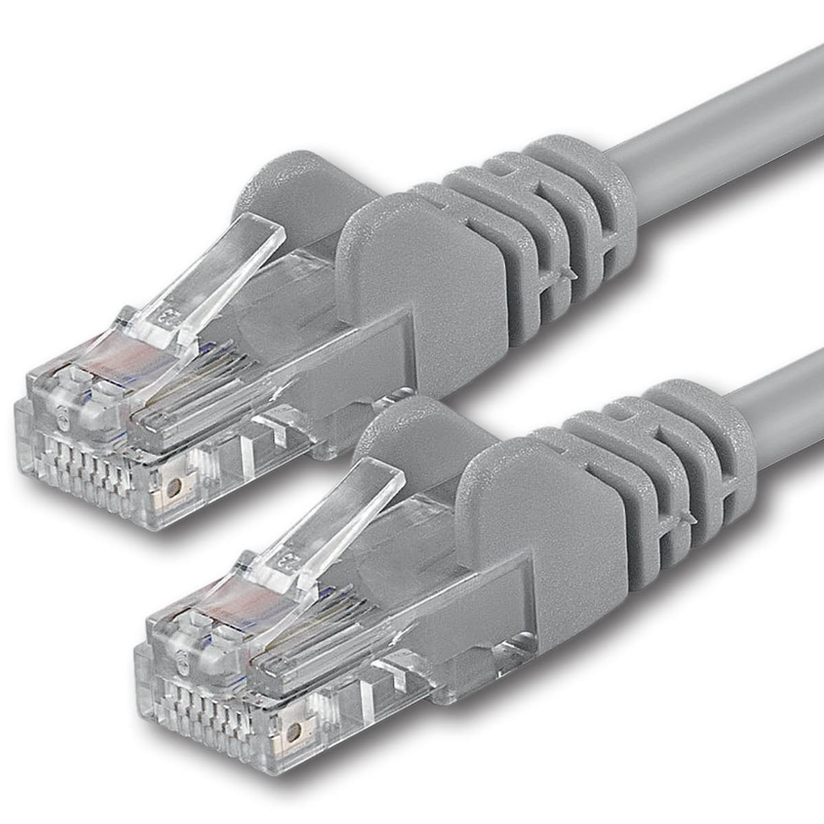 1aTTack.de 0.25m - black - 10 pieces - (PACK) - CAT.6 CAT6 Ethernet LAN network cable 1000 Mbit/s patch cable — view 64