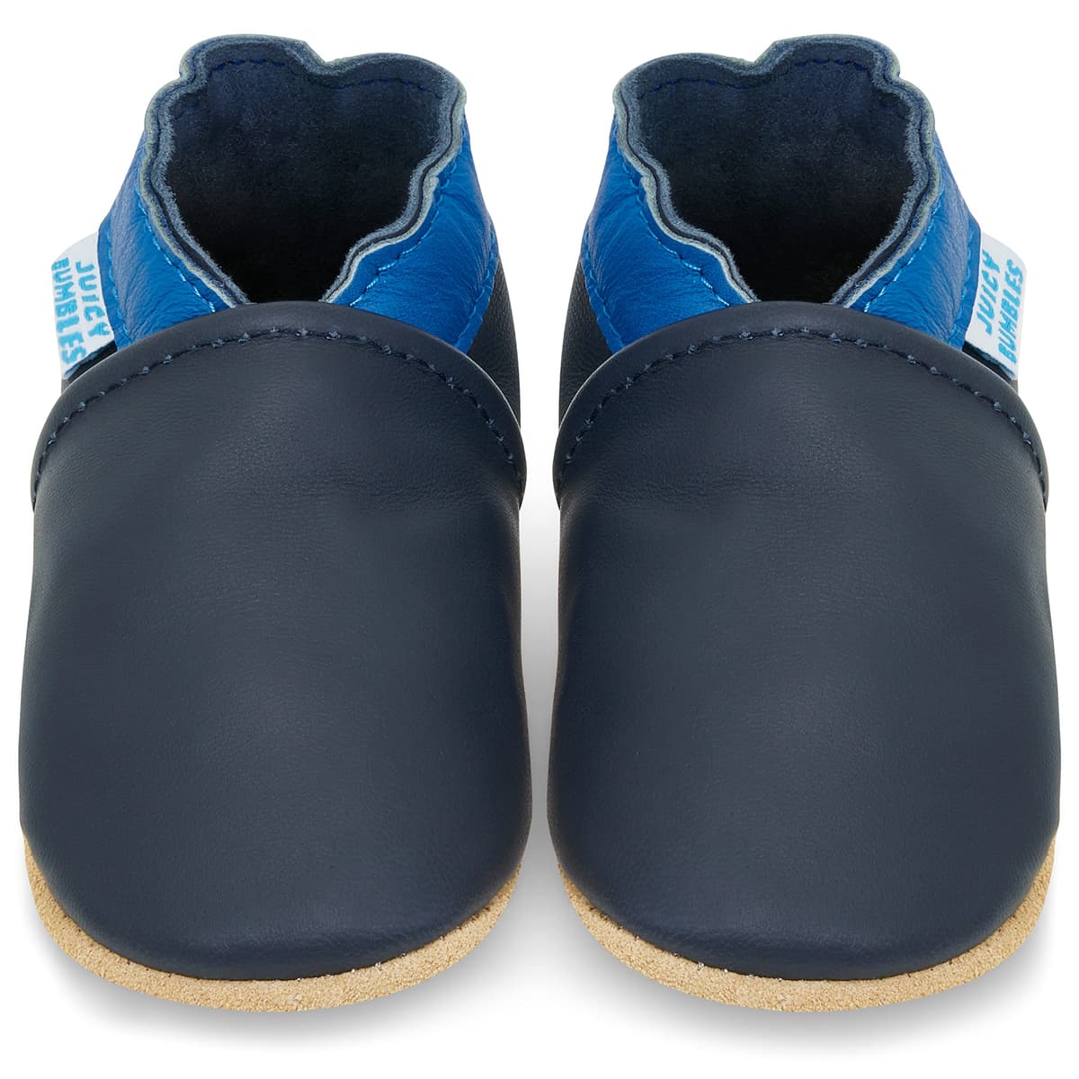 Zapatos de Bebé – Zapatillas de Cuero Niño Niña – Patucos de Piel con Elástico para Bebé - Zapatitos Primeros Pasos - Pantuflas Infantiles 0-6 Meses 6-12 Meses 12-18 Meses 18-24 Meses 2-3Años — view 17