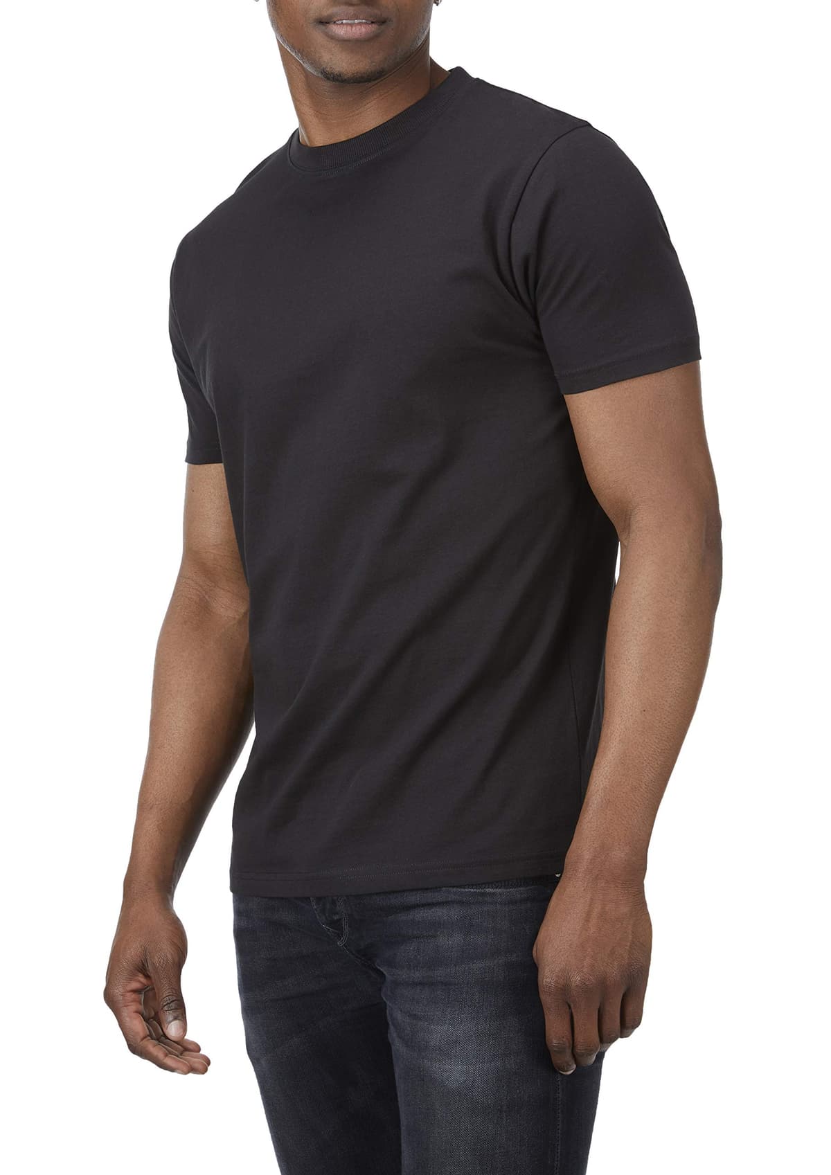 Charles Wilson Paquete 5 Camisetas Cuello Redondo Lisas — view 3