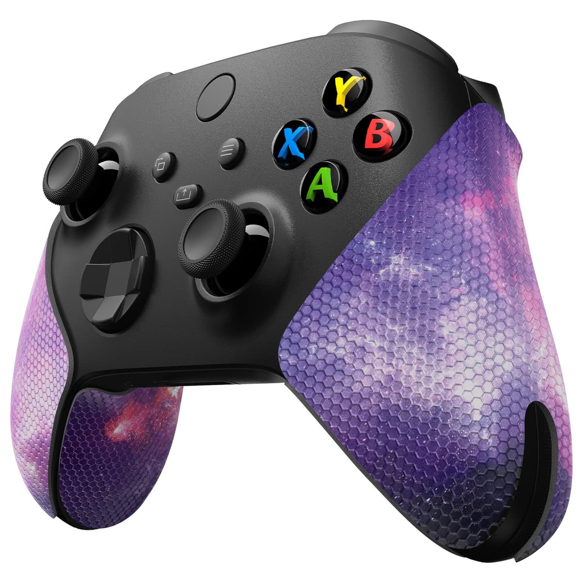 eXtremeRate PlayVital Soft Rubber Grip for Xbox Series X/S Controller - Anti-Slip Sweat-Absorbent Handle Pads, Non-Slip Textured Cover (Green Storm Thunder) — view 16