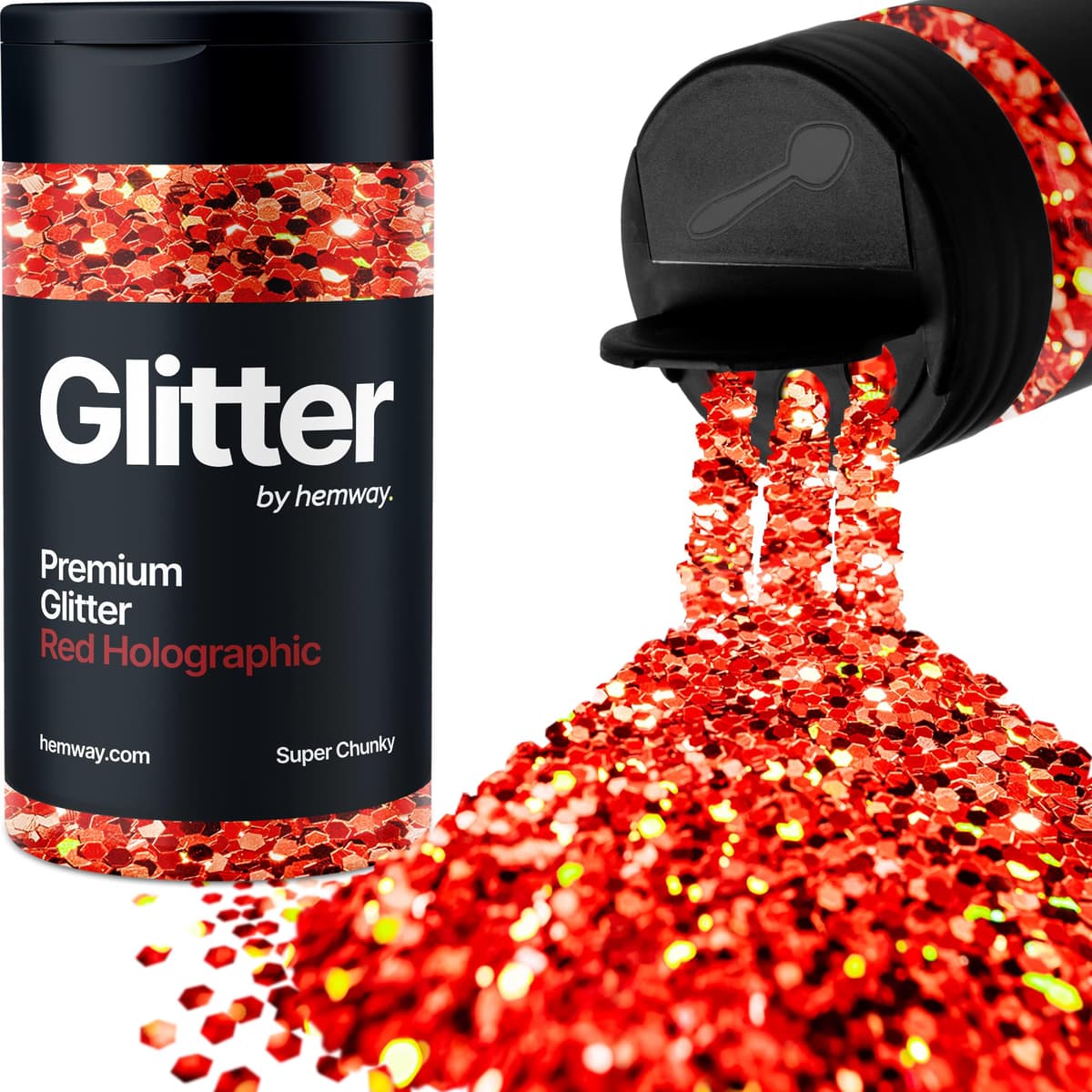 Light Rose Gold Glitter Shaker, 130g Ultrafine Glitter, Crafts 1/128" Metallic Flake Light Rose Gold Sequins, Resin & Epoxy Crafts, Decorating, Halloween, Christmas Nail, Face, Hemway — view 213