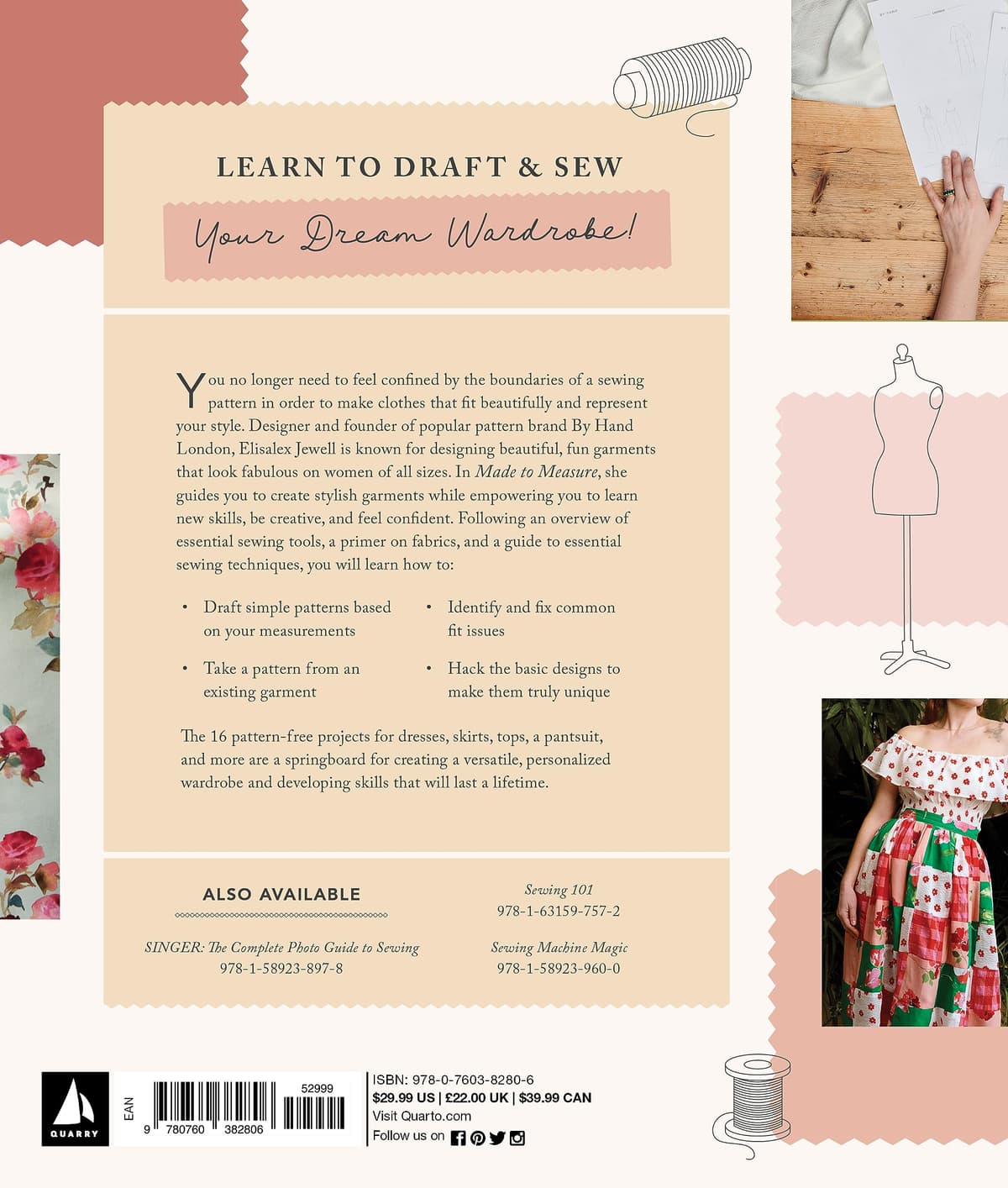 Made to Measure: An Easy Guide to Drafting and Sewing a Custom Wardrobe - 16 Pattern-Free Projects — view 2