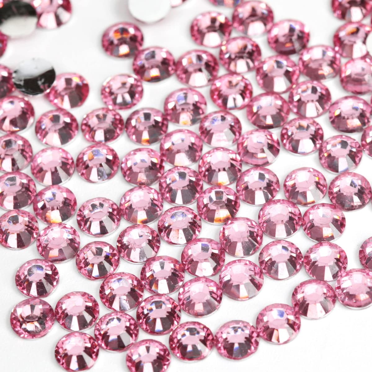 1000pcs 4mm Flat Back Non-Stick Rhinestone Crystal Diamantes Nail Art & Craft Scrapbooking Embellishments 90 Available Colours (4mm, AB Clear #A13) — view 26