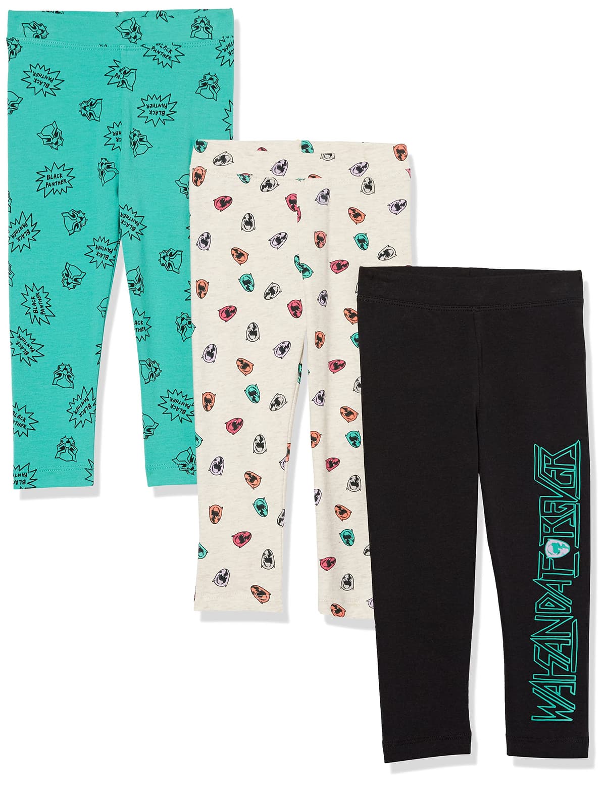 Amazon Essentials Disney | Marvel | Star Wars | Frozen | Princess Girls and Toddlers' Leggings, Multipacks — view 23