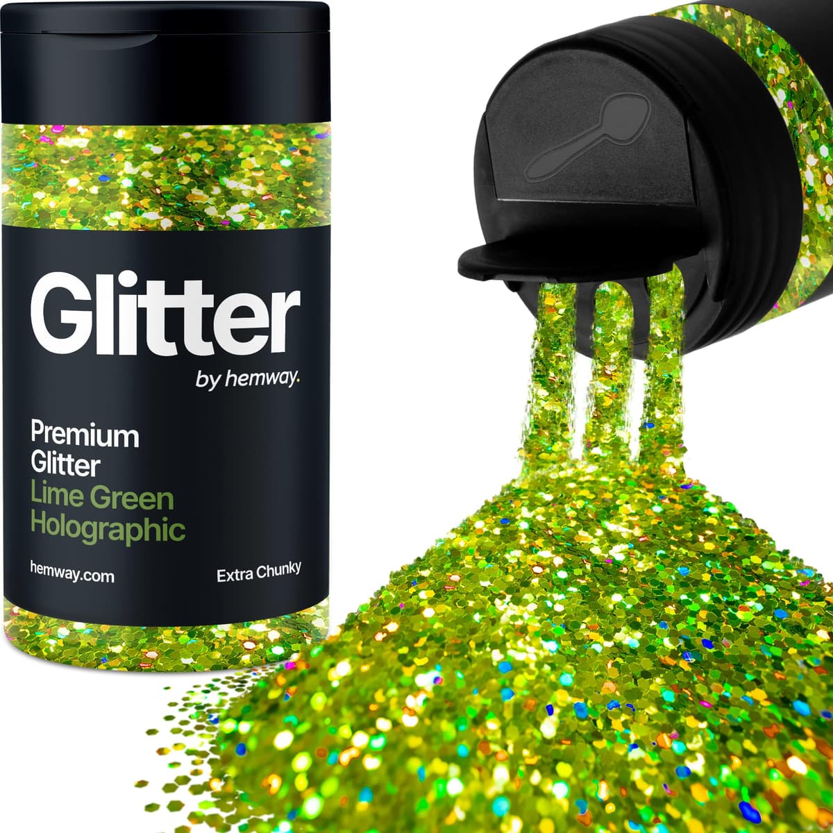 Light Rose Gold Glitter Shaker, 130g Ultrafine Glitter, Crafts 1/128" Metallic Flake Light Rose Gold Sequins, Resin & Epoxy Crafts, Decorating, Halloween, Christmas Nail, Face, Hemway — view 211